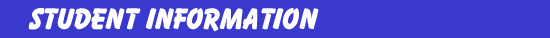 Student Information